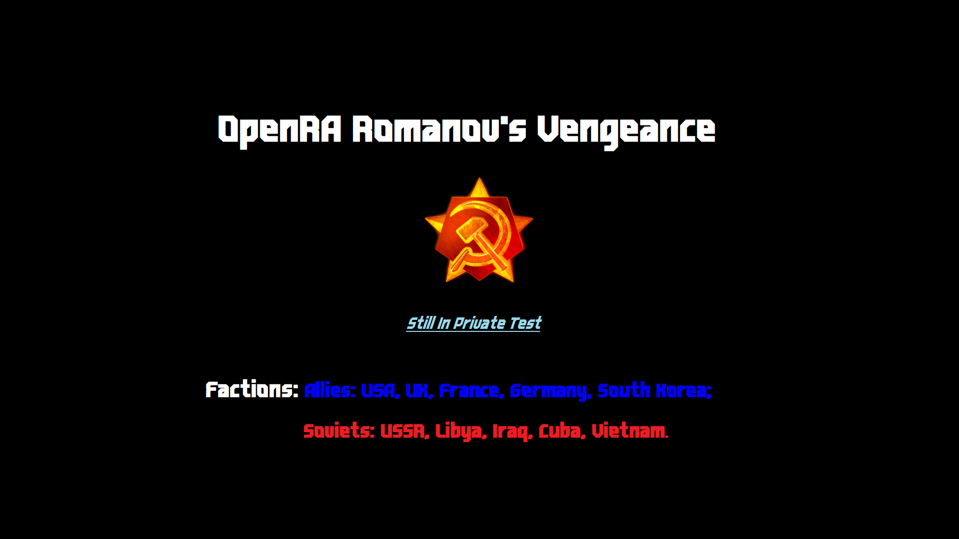 OpenRA - Romanov's Vengeance