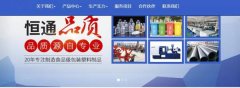 吳忠市恒*塑料制品有限公司網站建設平面設計案例作品